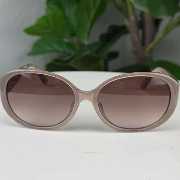 ?✨Authentic Salvatore Ferragamo Sunglasses Crystal Nude Color